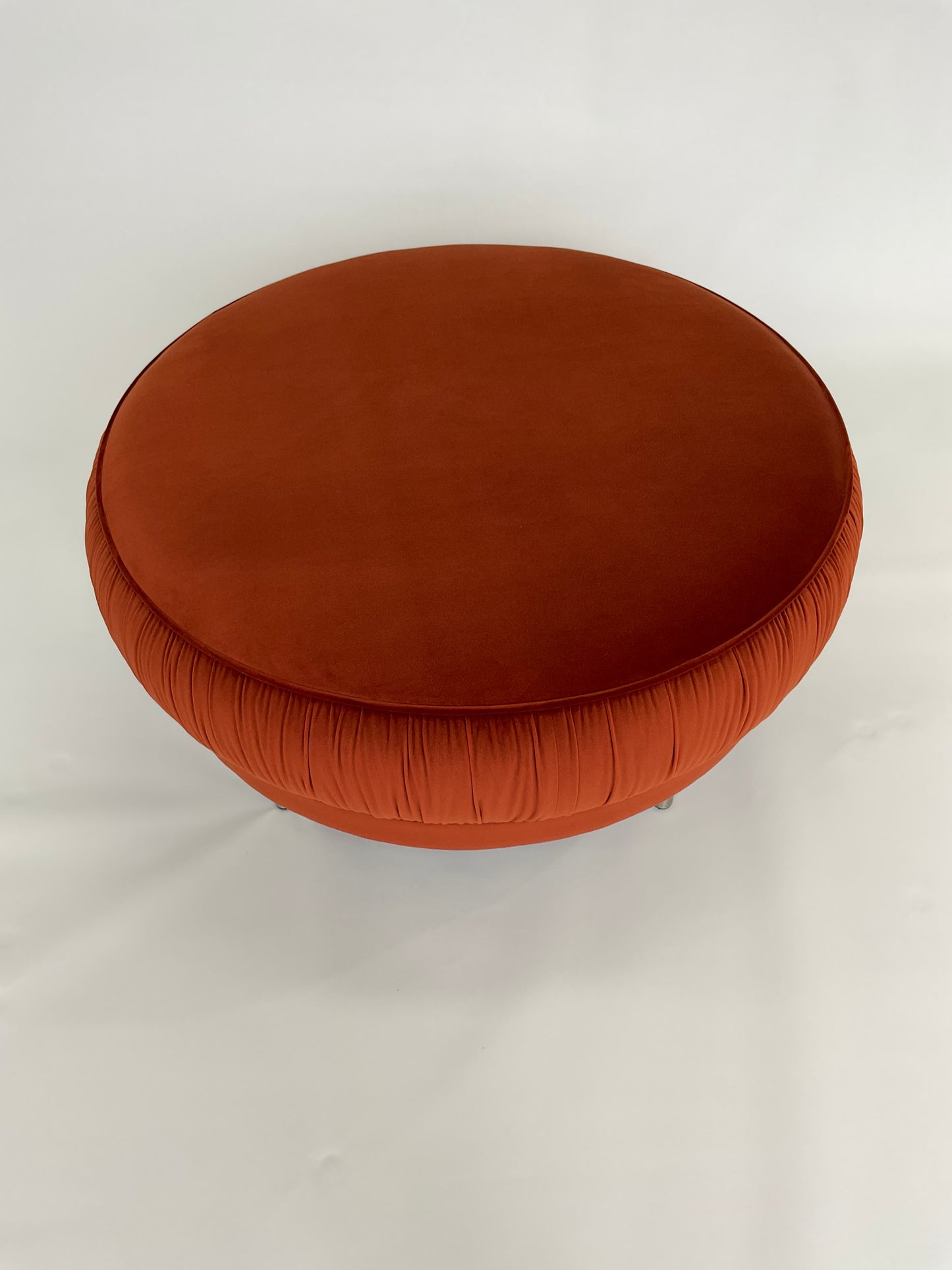 Ashford Chic Circular Ottoman | Victoria Upholstery Interiors